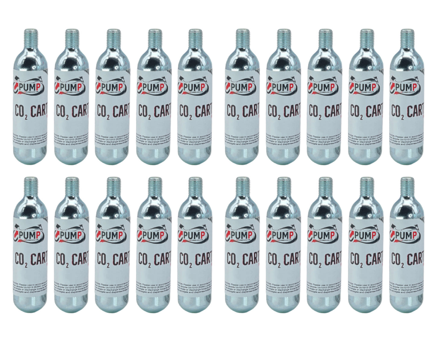 UPUMP CO2 CARTRIDGES 16G THREADED