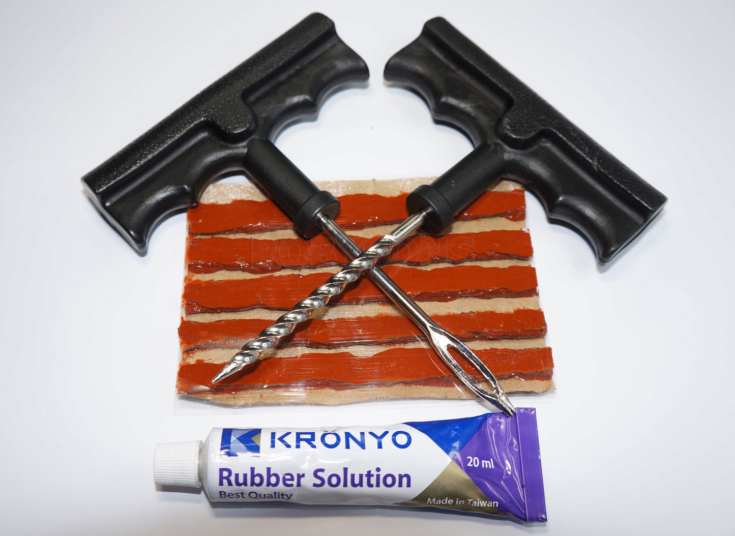 KRONYO UNIVERSAL EMERGENCY TUBELESS TYRE PUNCTURE REPAIR KIT
