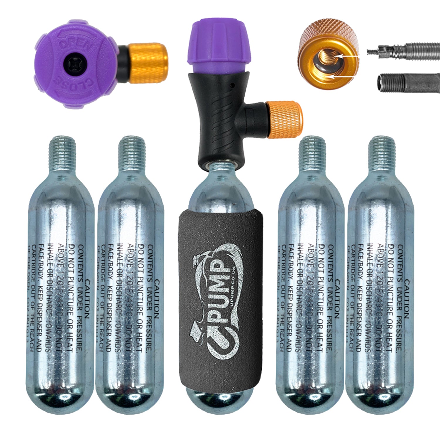 Co2 Cartridge Topeak Tubeless Canister 16 Gram Co2 Cartridges