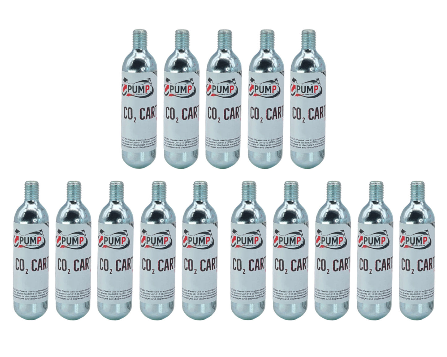 UPUMP CO2 CARTRIDGES 16G THREADED