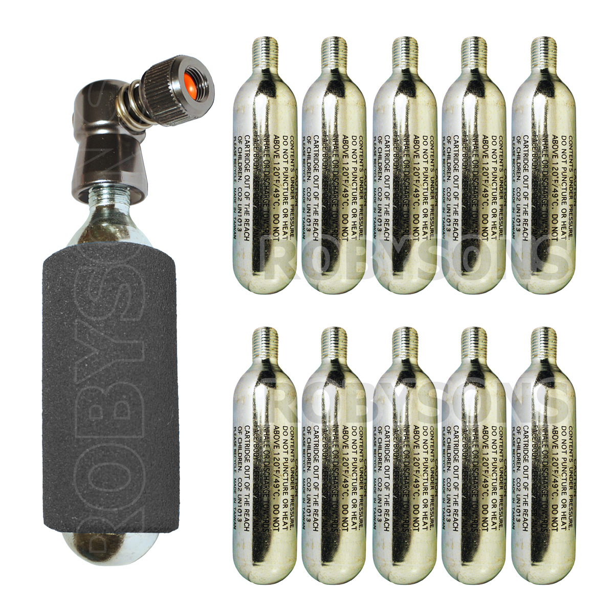 Co2 cartridge to 2024 fill bike tyre